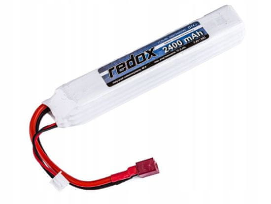 REDOX Balení: ASG Redox LiPo 7,4V 2400mAh 20c baterie