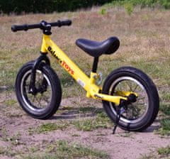 Super-Toys BALANCE BIKE 12" BALANCE HRAČKY SE STOJANEM -