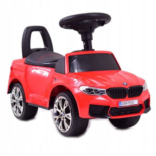 Super-Toys JEZDEC, DECH, ORIGINÁL BMW M5, ZVUKY KONĚ