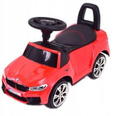 Super-Toys JEZDEC, DECH, ORIGINÁL BMW M5, ZVUKY KONĚ