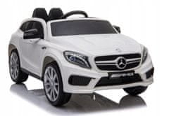 Super-Toys MERCEDES AMG GLA 45, MĚKKÁ KOLA, MĚKKÁ SEDADLA