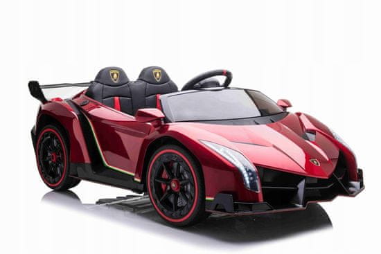 Super-Toys ORIGINÁL LAMBORGHINI VENENO NA BATERIE, MĚKKÝ