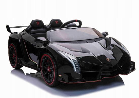 Super-Toys ORIGINÁL LAMBORGHINI VENENO NA BATERIE, MĚKKÝ