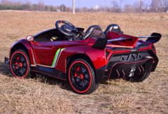 Super-Toys ORIGINÁL LAMBORGHINI VENENO NA BATERIE, MĚKKÝ