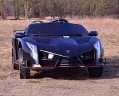 Super-Toys ORIGINÁL LAMBORGHINI VENENO NA BATERIE, MĚKKÝ