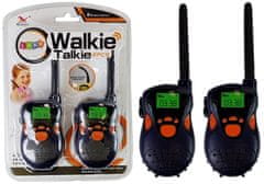 Lean-toys Walkie Talkie Krátké Vlnovky Dosah 100 M Granátové Jablko