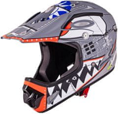 W-TEC Downhill přilba FS-605 Allride (Velikost: XL (61-62), Barva: Cartoon)