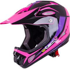 W-TEC Downhill přilba FS-605 Allride (Velikost: XL (61-62), Barva: Skull Smile)