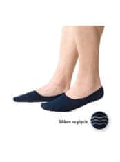 STEVEN Pánské ponožky mokasíny Steven art.058 41-46 zelená 44-46