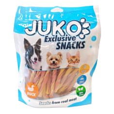 Juko Tasty Chicken, duck, pumpkin twist Stick Snacks 250 g