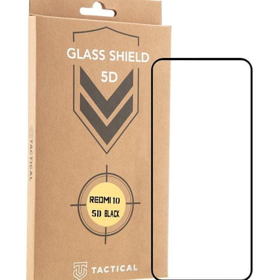 Tactical Glass Shield 5D sklo pro Xiaomi Redmi 10 - Černá KP25798