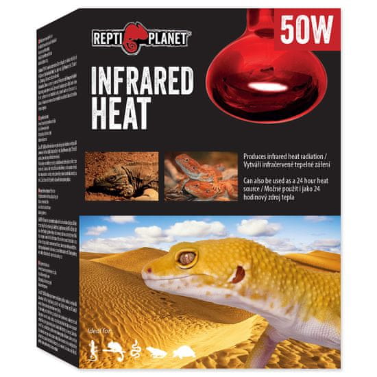 REPTI PLANET Žárovka Infrared HEAT 50 W