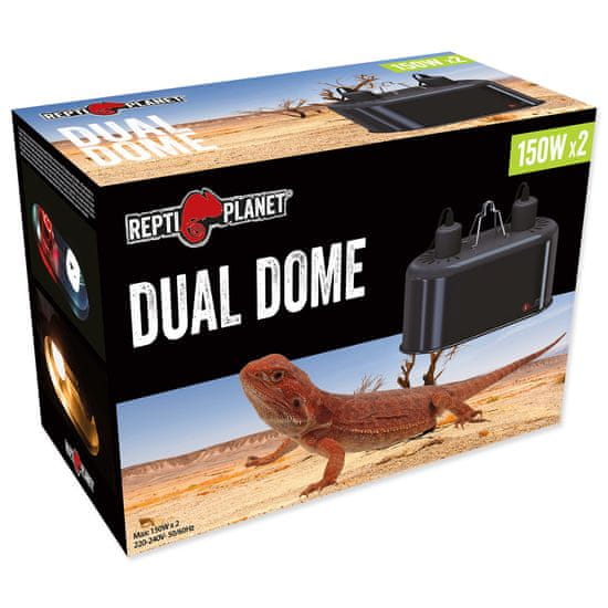 REPTI PLANET Osvětlení Dual Dome 2 x 150W 1 ks