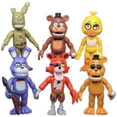 INTEREST Figurky Five Nights at Freddy’s Nightmare 6 ks.