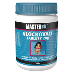 MASTERsil Vločkovací tablety 20g, 0,5 kg dóza