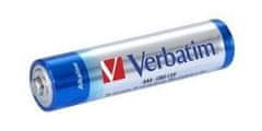 Verbatim baterie alkalické AAA, 4 ks 49920