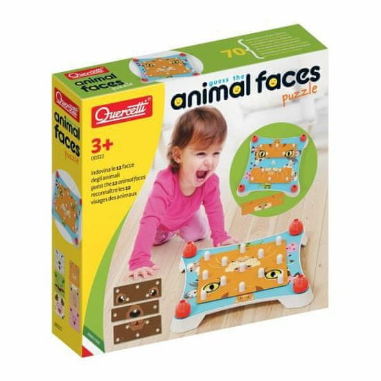 Quercetti Animal faces puzzle