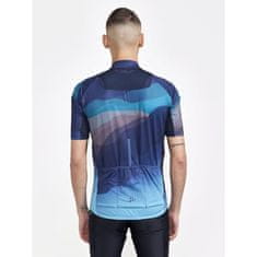 Craft Cyklodres ADV Endur Graphic modrá se vzorem XL