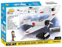 Cobi COBI 5729 II WW Mitsubishi A6M2 ZERO-SEN, 1:32, 347 k, 1 f