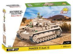 Cobi COBI 2546 II WW Panzer IV Ausf G DAK, 559 k, 2 f