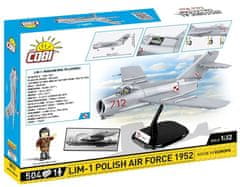 Cobi COBI 5822 Cold War LIM-1 Polish Air Force 1952, 1:32, 504 k, 1 f