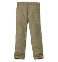 Carhartt Kalhoty Carhartt Rugged Flex Rigby Dungaree DARK KHAKI - W42/L32