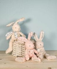 Kraftika Doudou béžový plyšový králík z bio bavlny 25 cm
