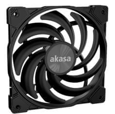 Akasa přídavný ventilátor 12 cm Alucia XS12 černý