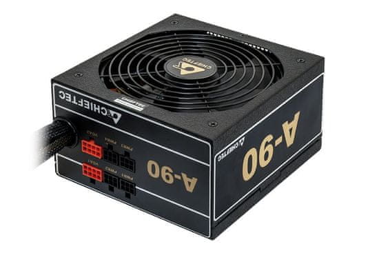 Chieftec zdroj A-90 Series GDP-750C/ 750W/ 14cm fan/ akt.PFC/ modulární kabely/ 90PLUS Gold