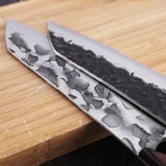 IZMAEL Kuchyňský sekací nůž Saitama-Hnědá/Typ1 KP25815