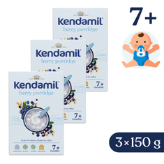 Kendamil mléčná kaše s lesním ovocem 3 x 150 g