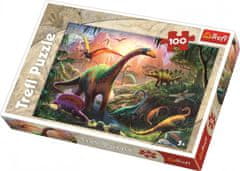 Trefl Puzzle 100 ks. - Svět dinosaurů - 16277