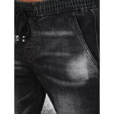 Dstreet Pánské kalhoty džínové R21 černé ux3945 XL