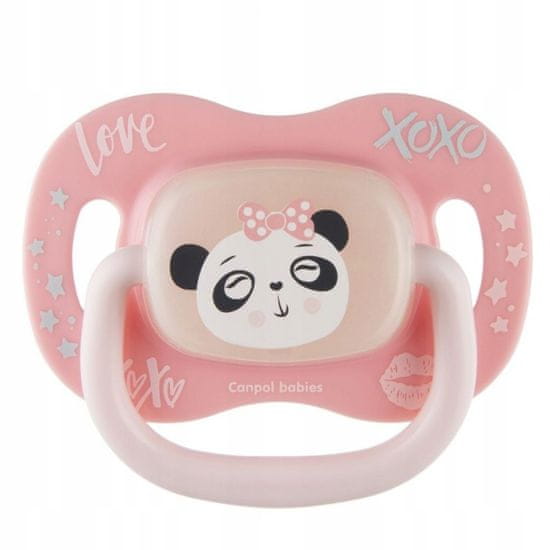 Euro Baby Dudlík sil. sym. 0-6m panda