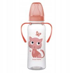 Euro Baby Láhev 250 ml, dekor + rukojeť bpa 0%