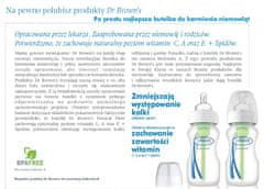 Euro Baby Možnosti široké skleněné láhve 270 ml