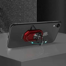 Symfony Magnetický 360° ring držák telefonu na prst - černý