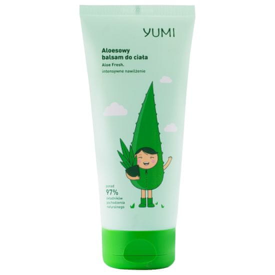 Yumi Aloe Fresh Balm - tělový balzám s příjemnou vůní, zrychlení regeneračních procesů, 200ml