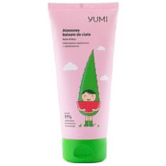 Yumi Balsam Aloe & Watermelon - hydratační tělové mléko s vůní vodního melounu, zrychlení regeneračních procesů, 200ml