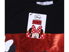 sarcia.eu DISNEY Tričko Minnie Mouse, černé, krátký rukáv GIRL POWER 7-8 let 128 cm
