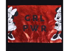 sarcia.eu DISNEY Tričko Minnie Mouse, černé, krátký rukáv GIRL POWER 7-8 let 128 cm