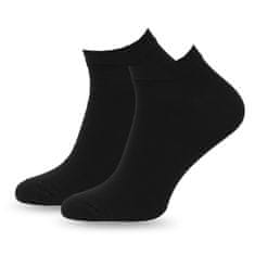 Aleszale 3x Dámské ponožky SOKKO bambusové nízké 36-38 - Černá