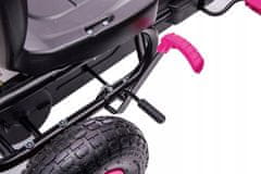 Lean-toys Pedál Go Kart G18 Pink