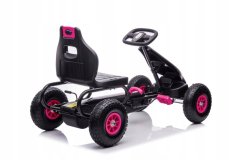 Lean-toys Pedál Go Kart G18 Pink