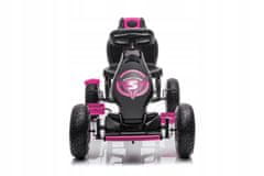 Lean-toys Pedál Go Kart G18 Pink