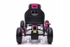 Lean-toys Pedál Go Kart G18 Pink