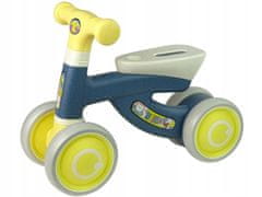 Lean-toys Balanční kolo, dvojitá kola modro-žlutá