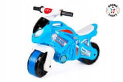 Lean-toys Modrá policejní motorka 5781