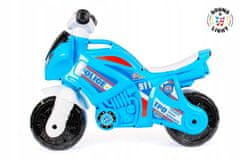 Lean-toys Modrá policejní motorka 5781