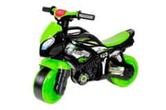 Lean-toys Green Balance Motorbike 5774